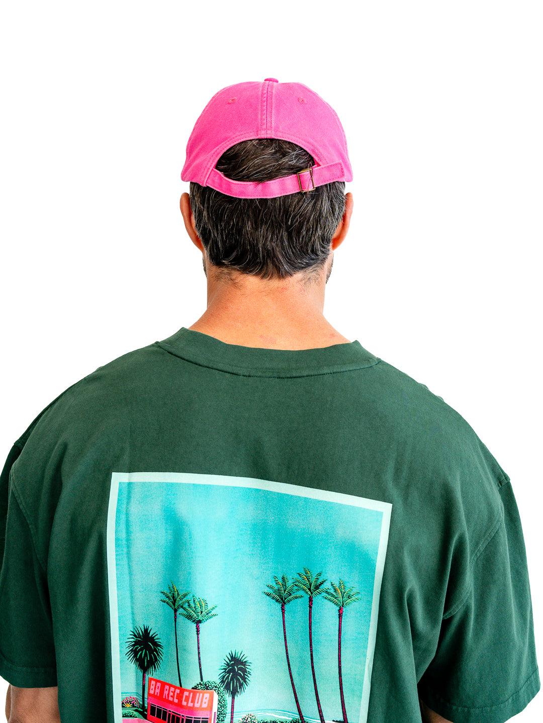 Speedway Dad Cap - Fucshia