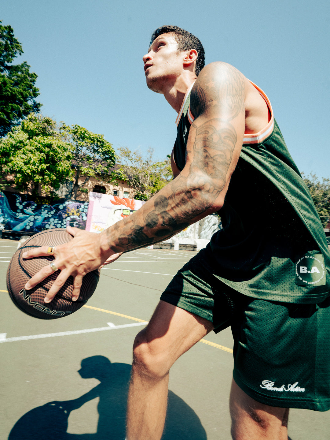 MESH BASKETBALL SHORTS