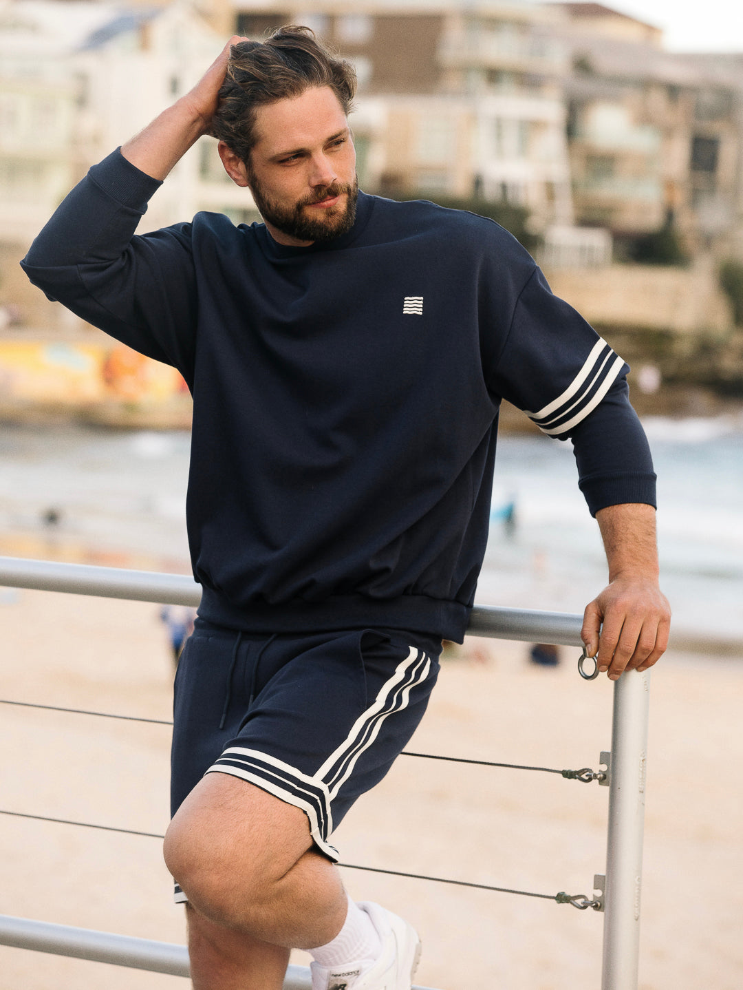 Summer Sports Club Lounge Short - Navy