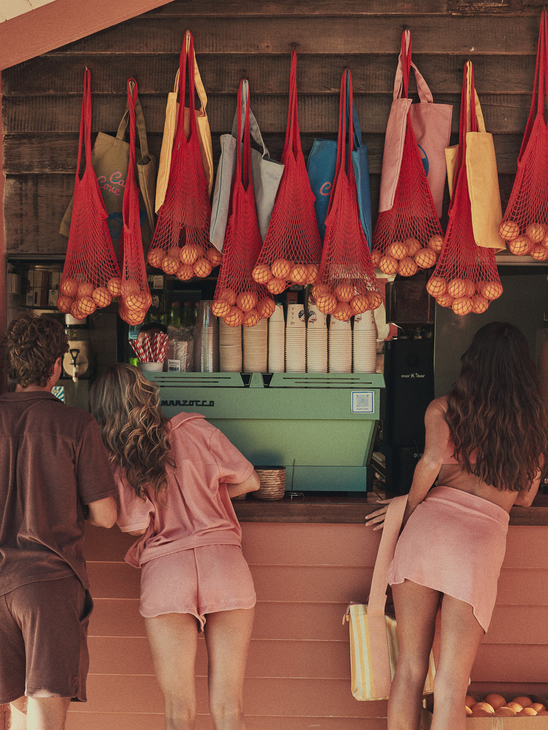 GLORY DAYS WRAP SKIRT - BLUSH