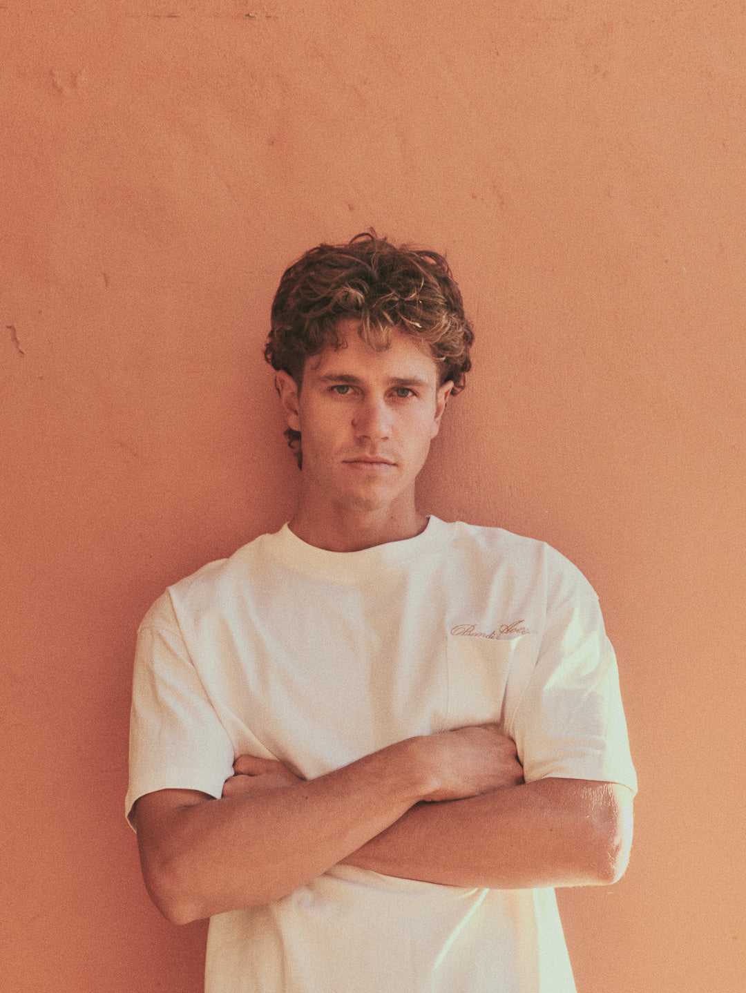 GLORY DAYS OVERSIZED POCKET TEE - WHITE