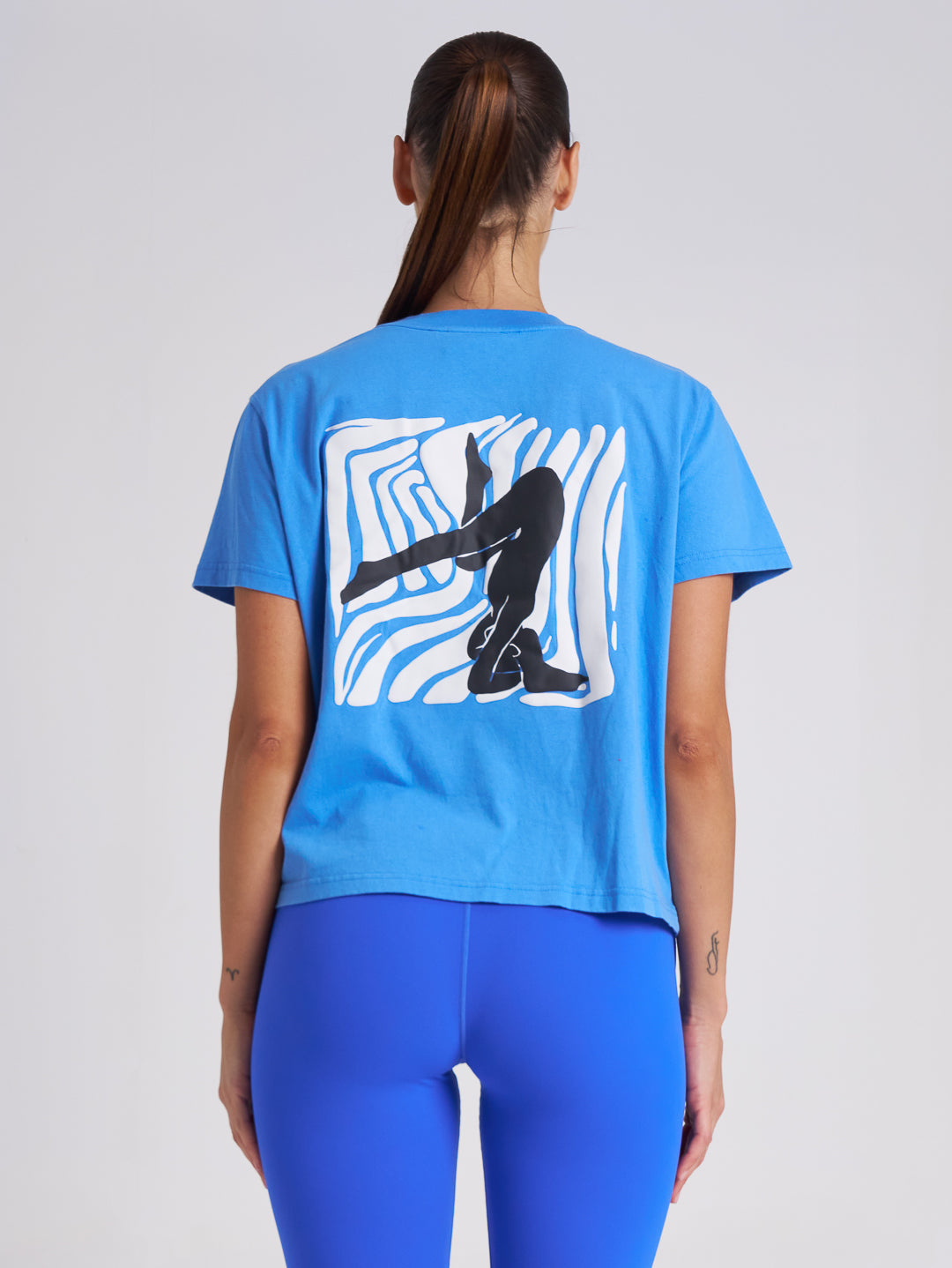 Forma Head Over Heels Tee - Washed Blue