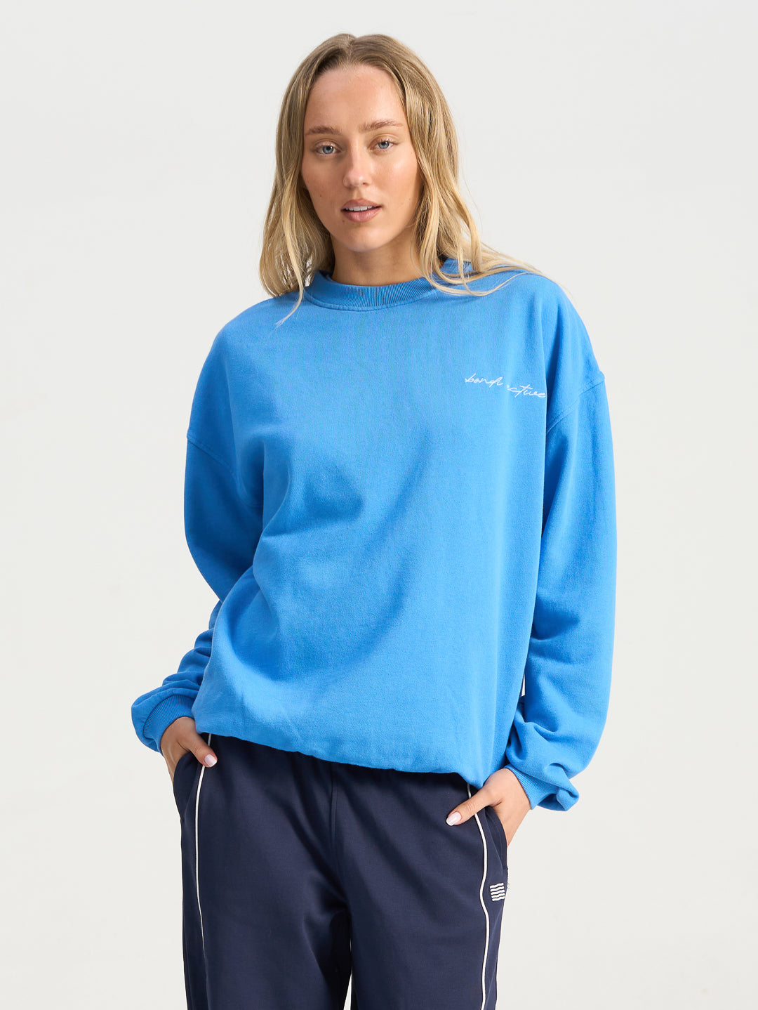 Forma Logo Crew- Washed Blue