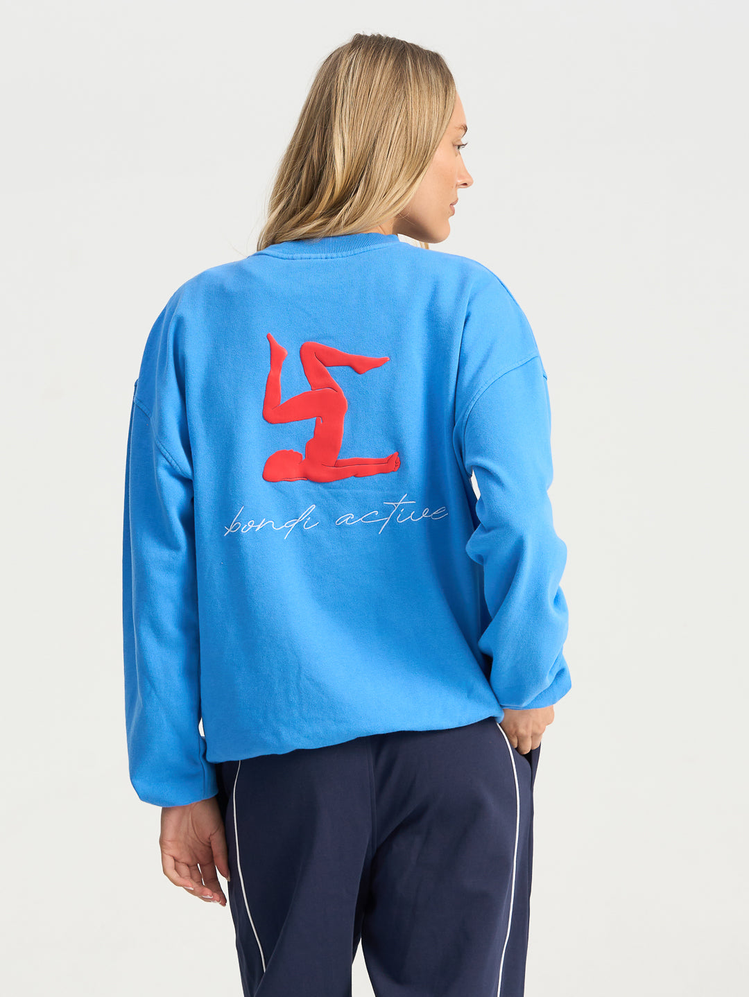 Forma Logo Crew- Washed Blue