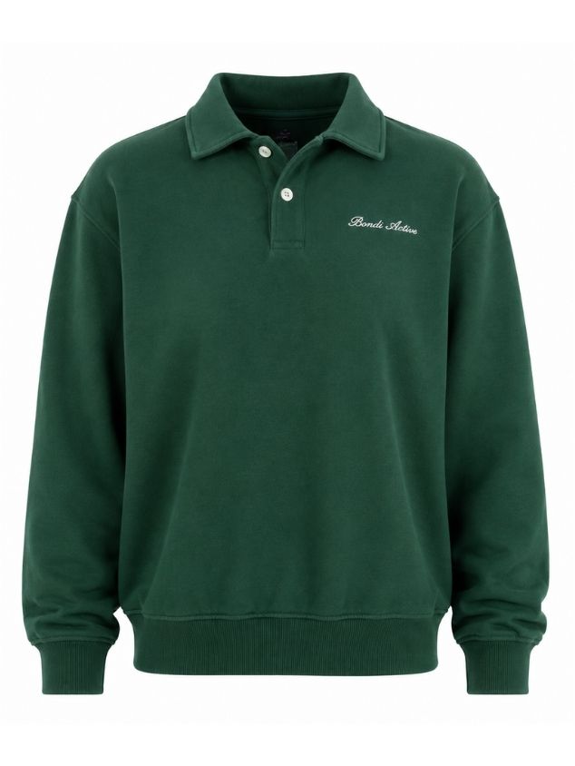 Polo Crew - Washed Green