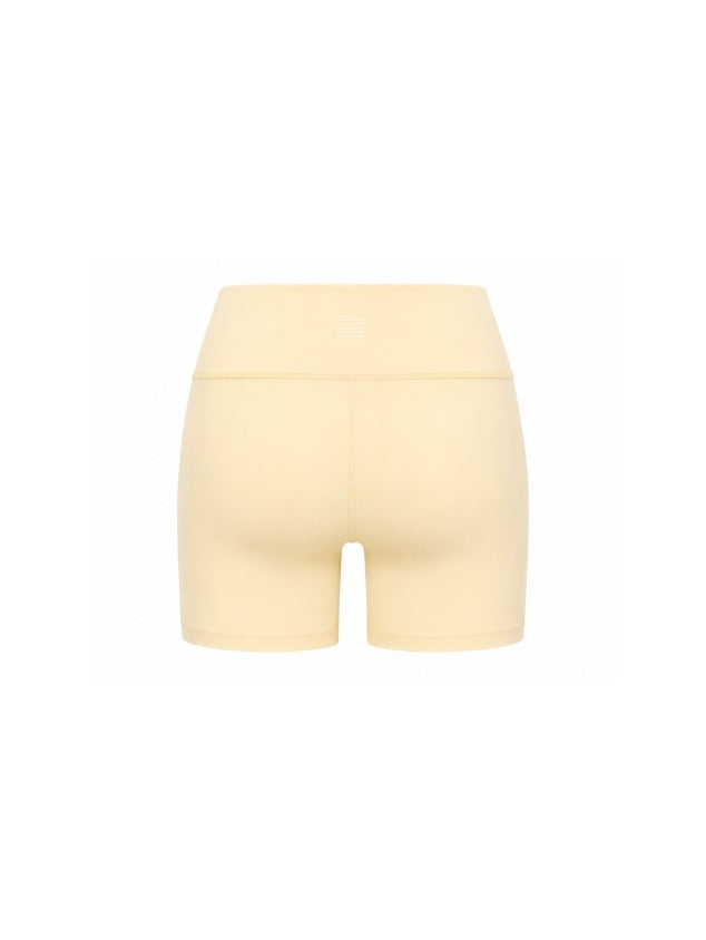 Evolve 9cm Bike Shorts - Pastel Yellow
