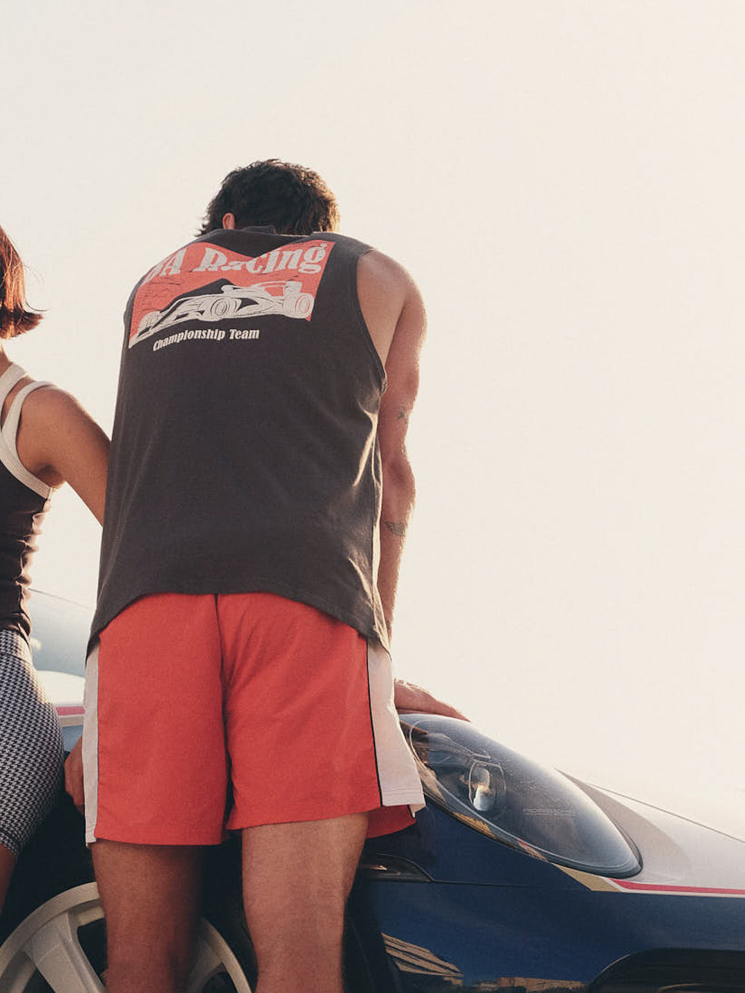 Speedway Swim Short - Red Multi