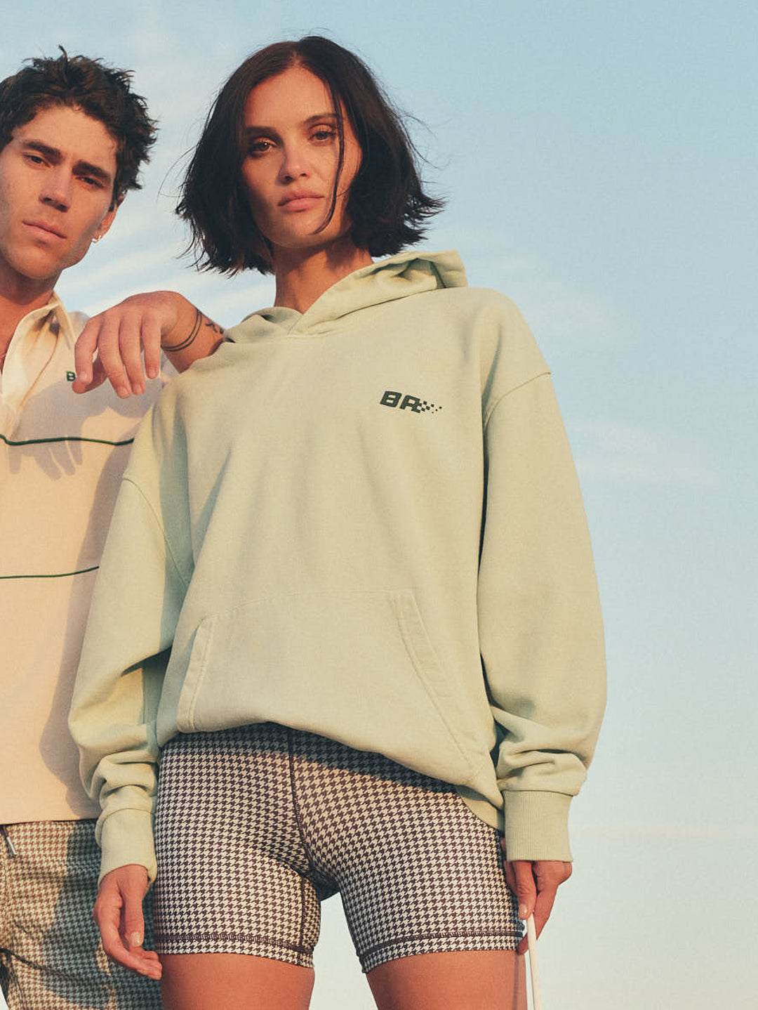 Speedway Logo Hoodie - Mint