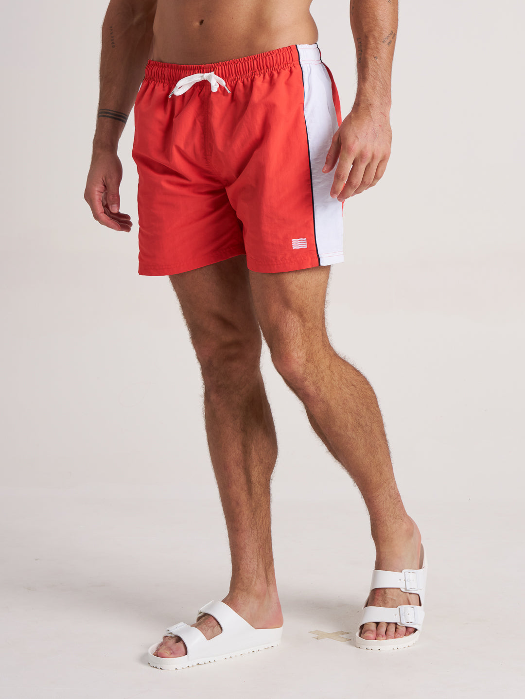 Speedway Swim Short - Red Multi