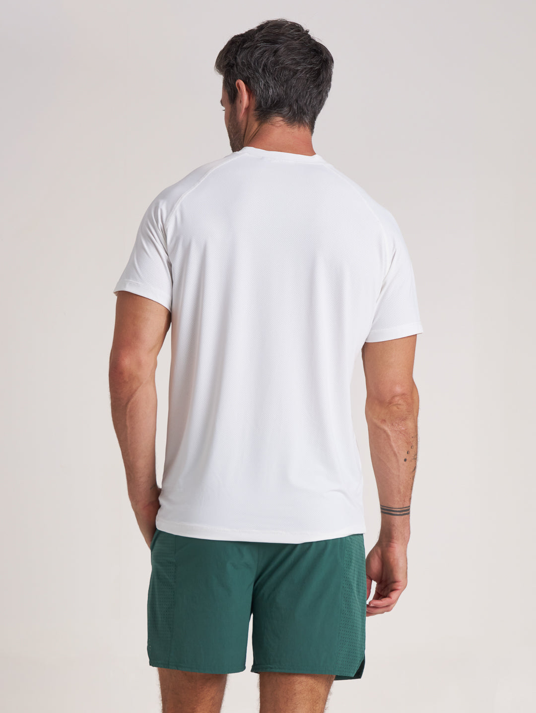 Speedway Tech Tee - White