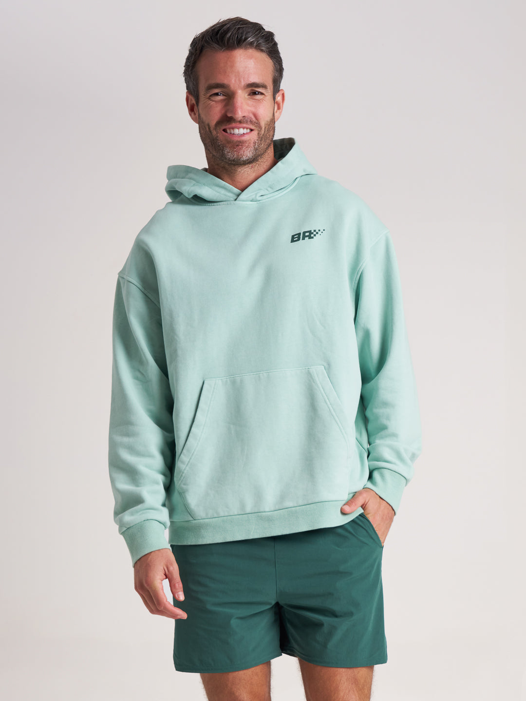 Speedway Logo Hoodie - Mint