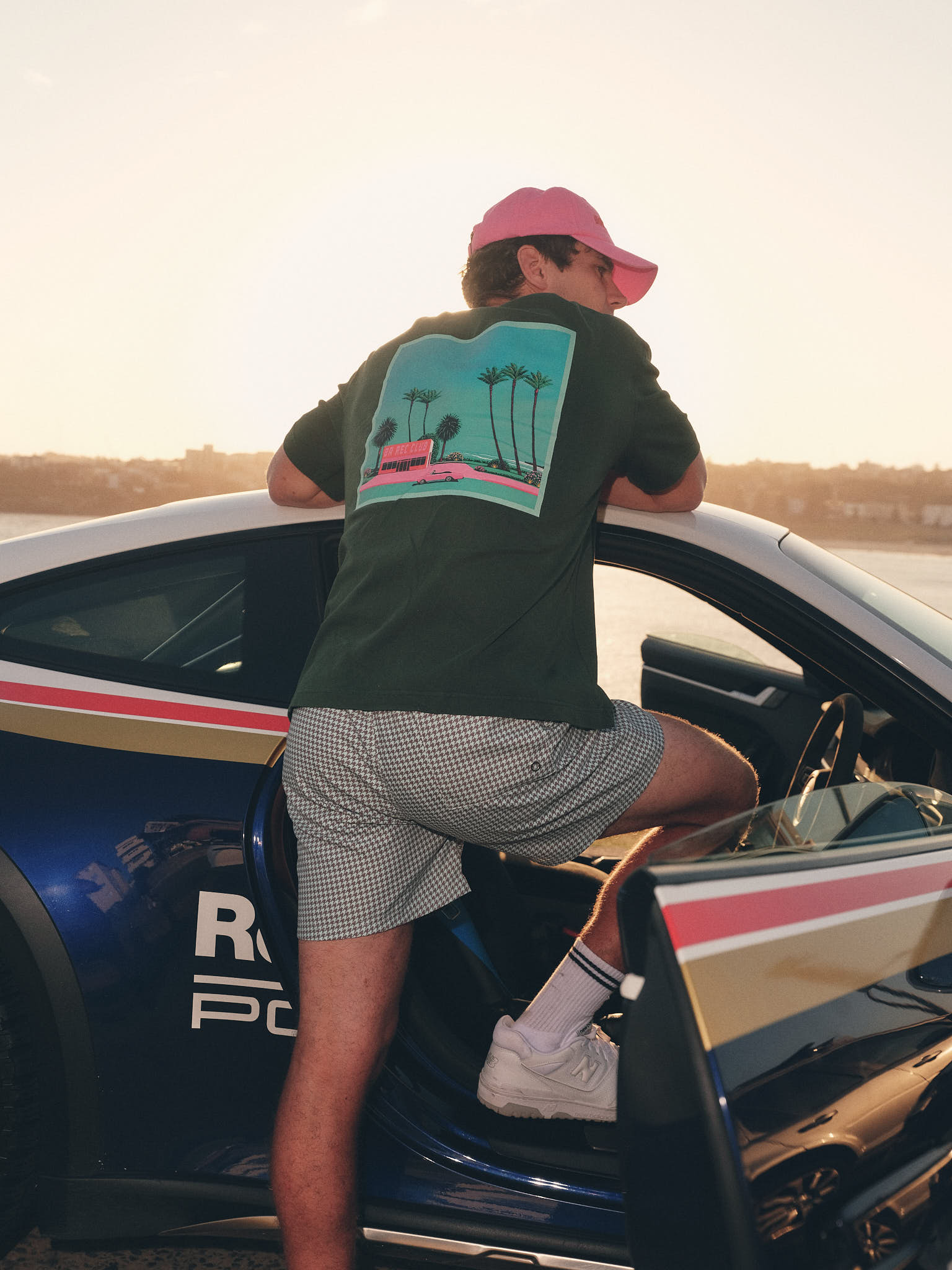 Speedway Weekend Tee - Forest