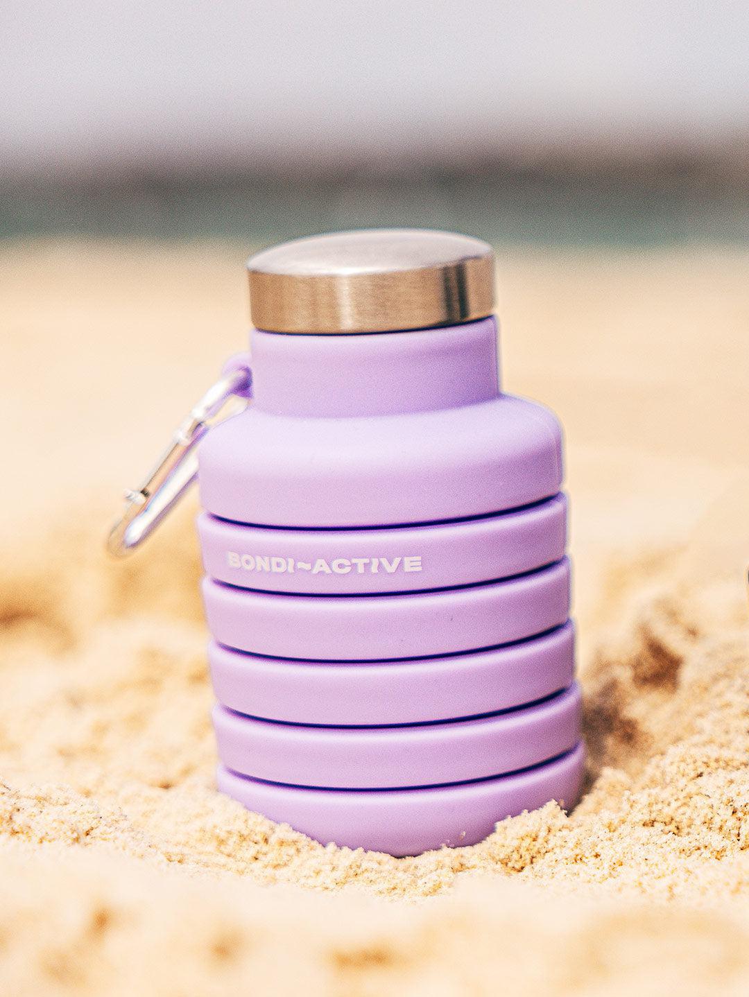 Collapsible Water Bottle Lilac