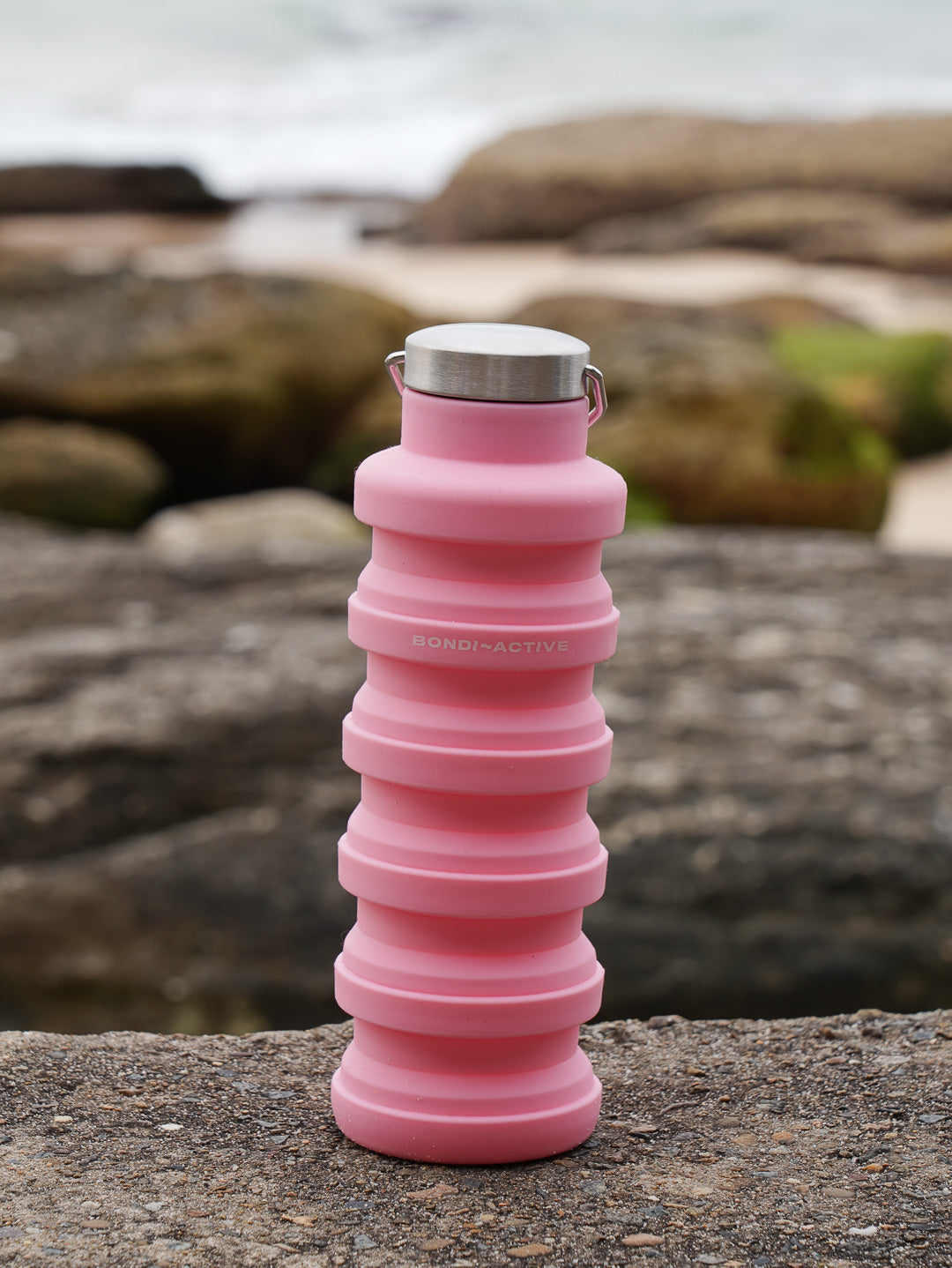 BA COLLAPSIBLE WATER BOTTLE - PINK