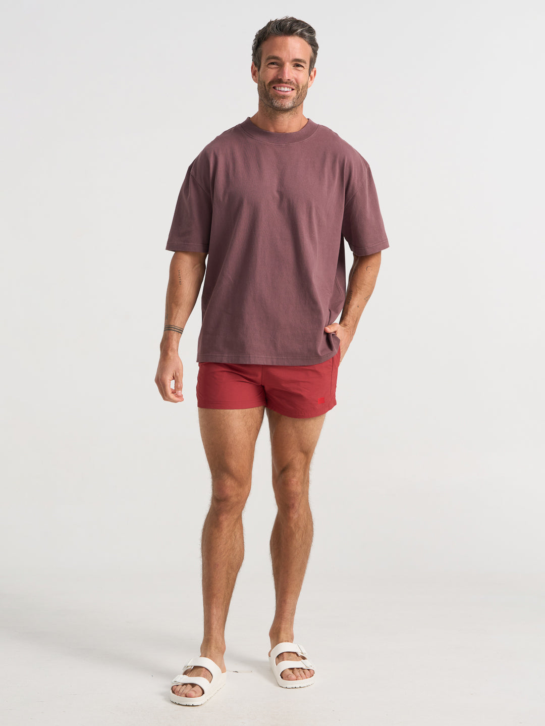Forma Inhale Exhale Tee - Washed Fig