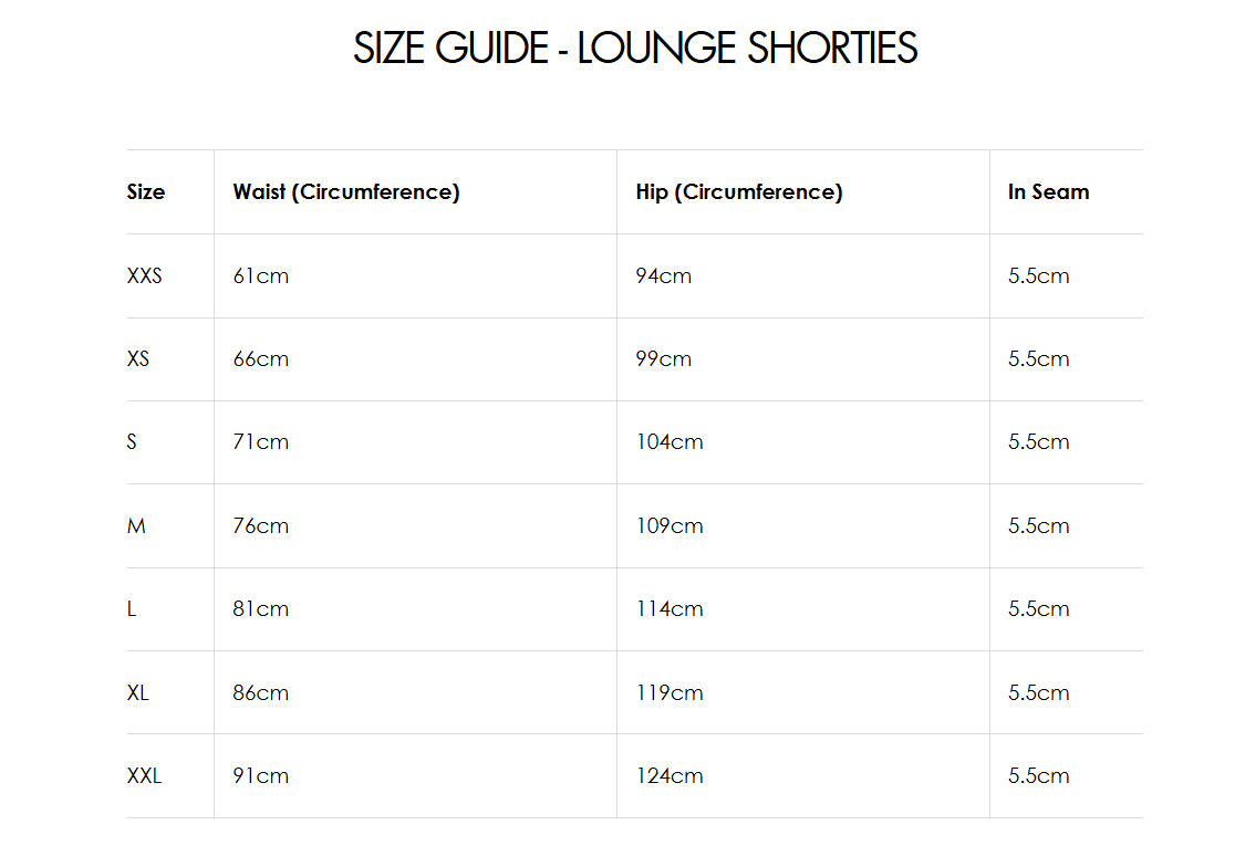 Size Guide