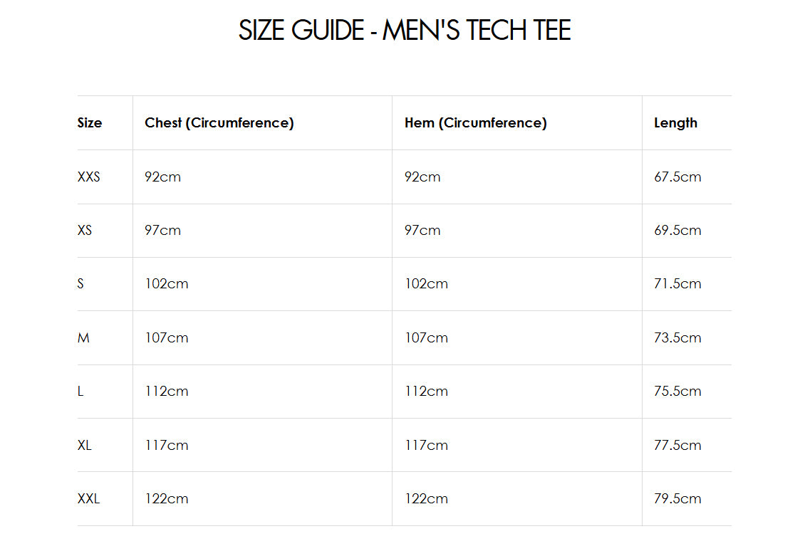 Size Guide