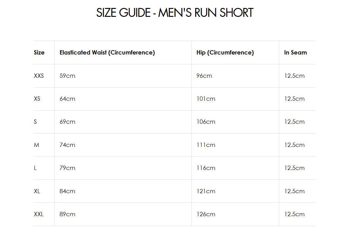 Size Guide