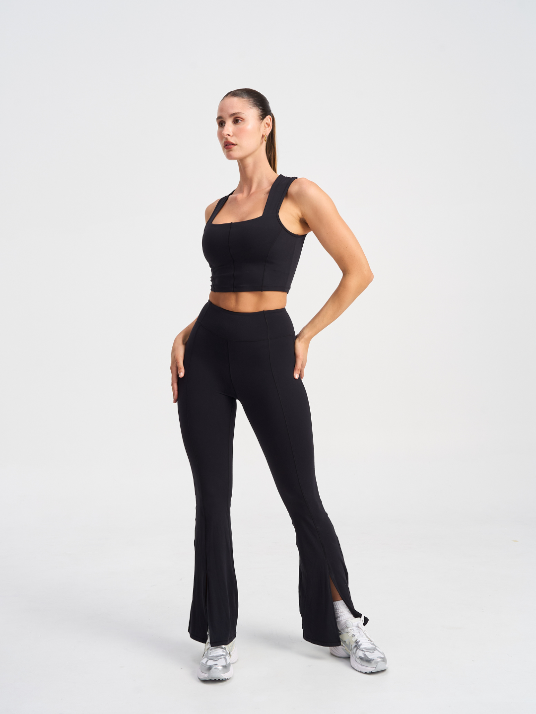 Full Length Flare Pant - Black