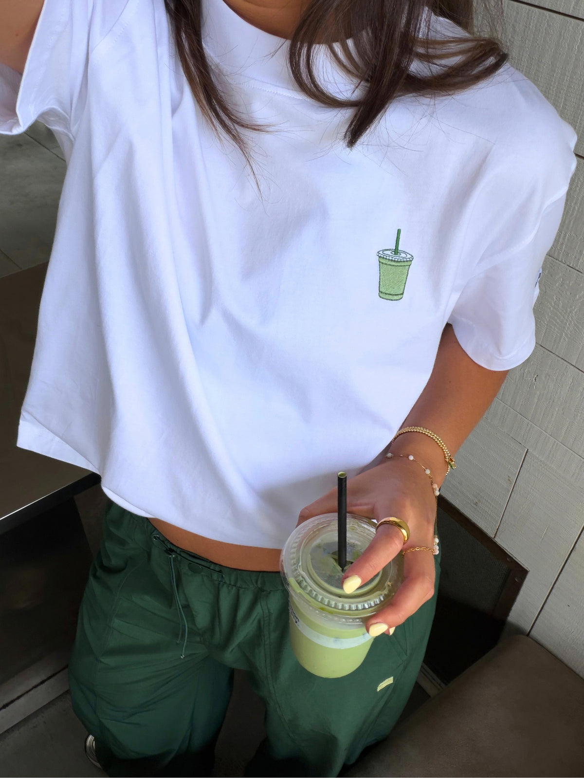 Coffee Club Tee - Iced Matcha