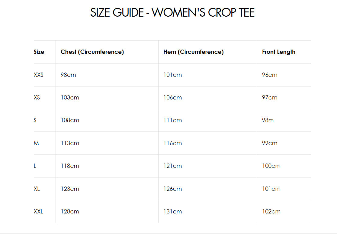 Size Guide