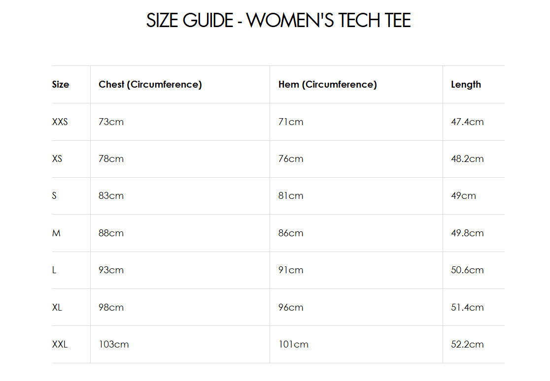 Size Guide