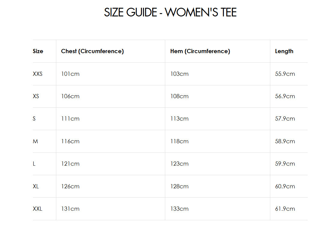 Size Guide