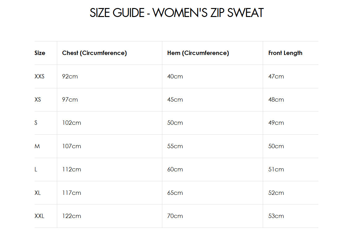 Size Guide