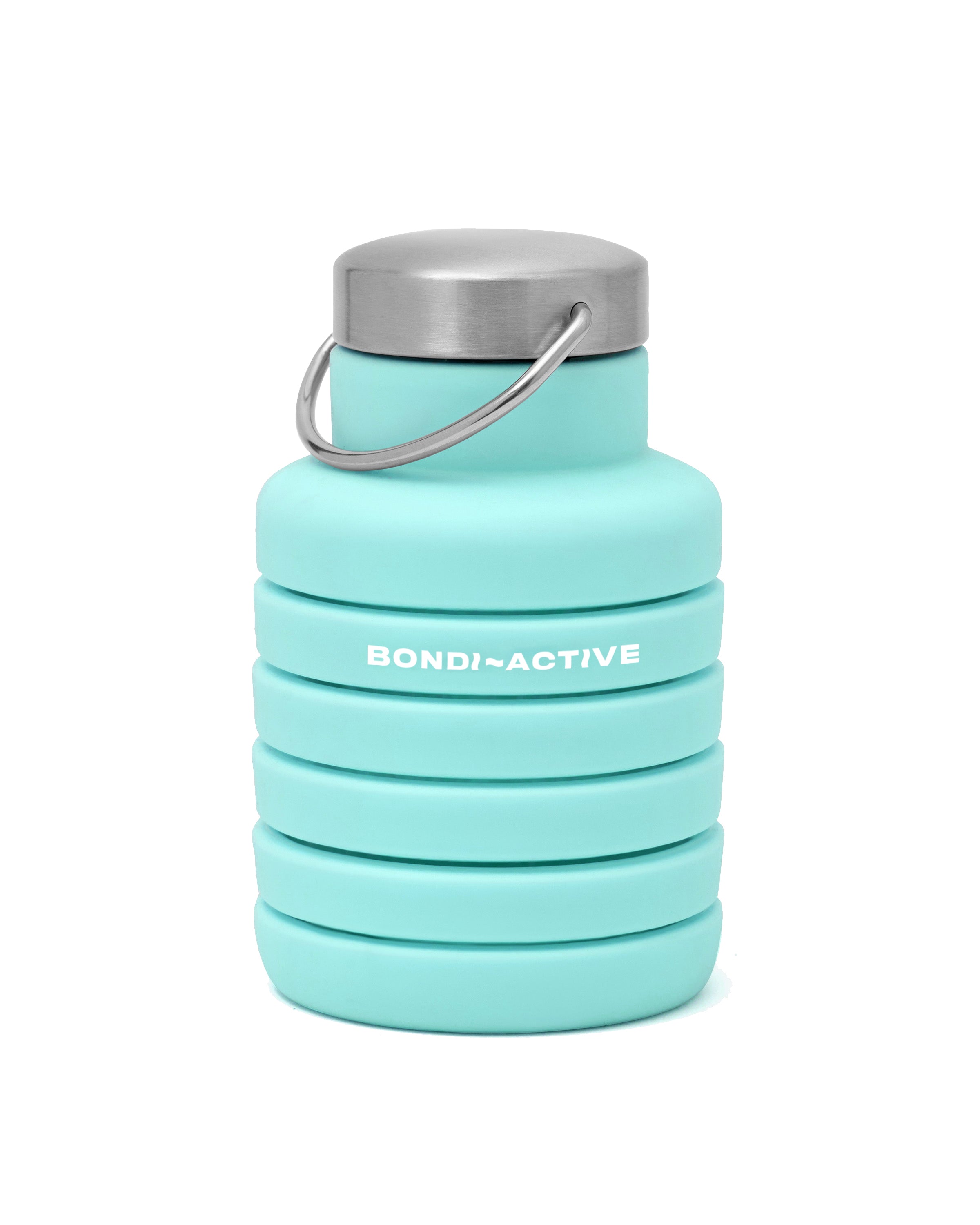 BA COLLAPSIBLE WATER BOTTLE - AQUA