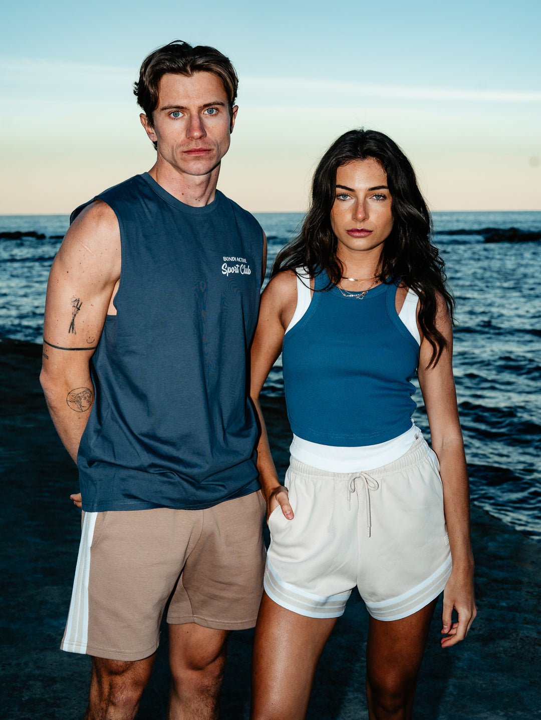 REST DAY SHORT - GREIGE