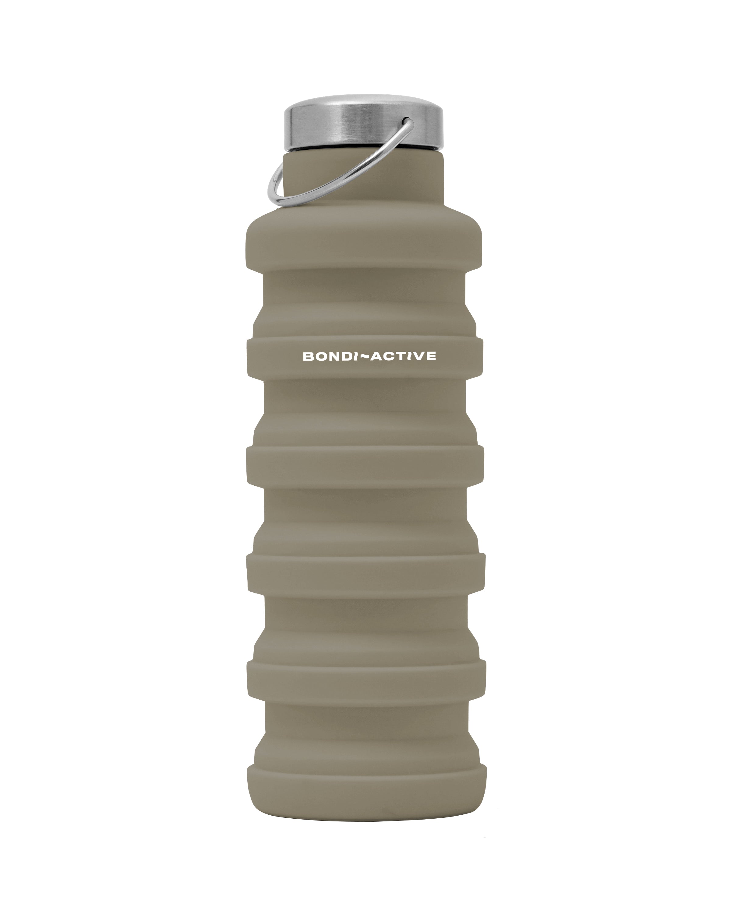 BA COLLAPSIBLE WATER BOTTLE - KHAKI