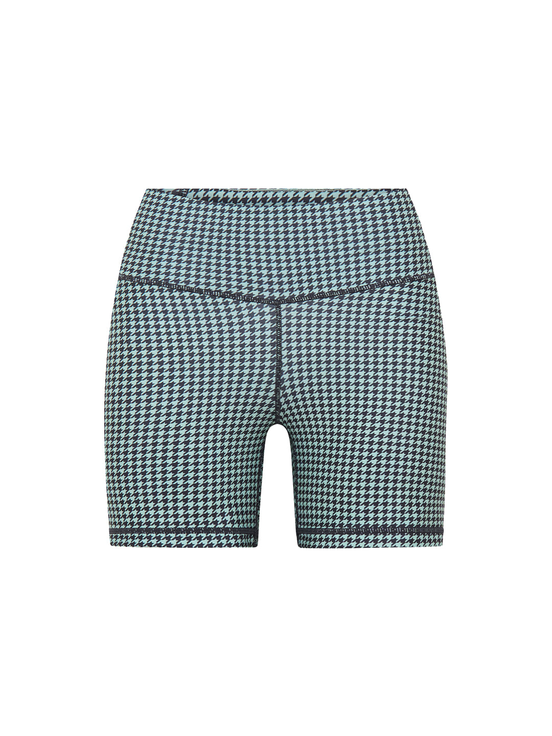mini houndstooth 5" bike short front view product image